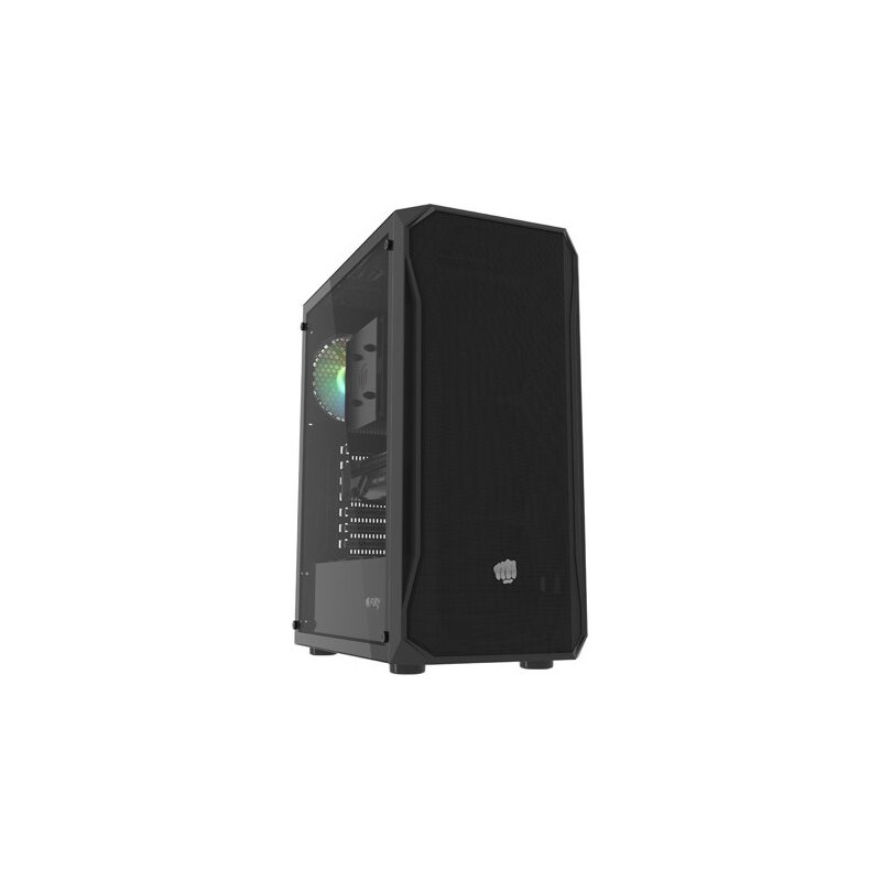 Obudowa Fury Shobo SH4 RGB Midi Tower z oknem Czarna