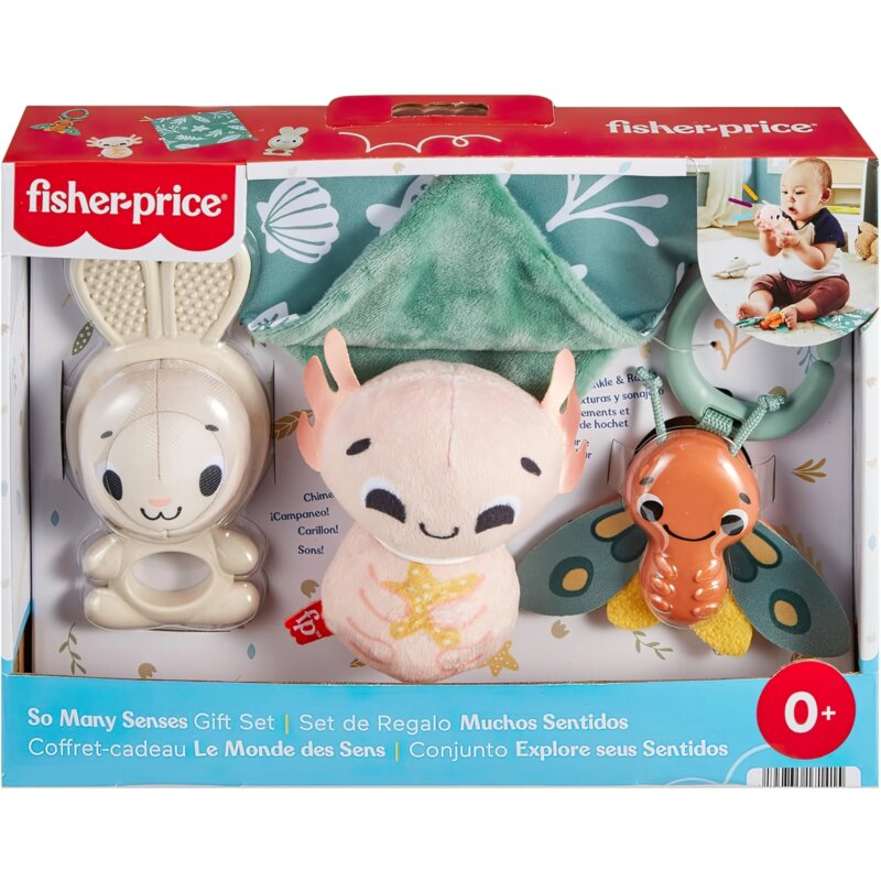 Zestaw zabawek FISHER PRICE Zestaw sensoryczny HRB17