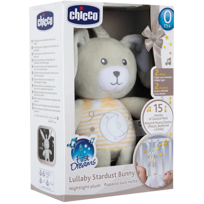 Zabawka interaktywna CHICCO First Dreams Muzyczny Króliczek 00011129000000