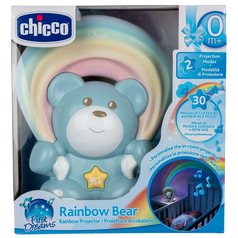 Zabawka projektor CHICCO First Dreams Miś Rainbow 00010474200000
