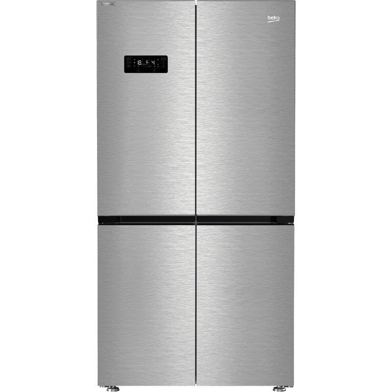 Beko GN1416240ZXN Pełny No Frost 182cm Komora świeżości Stalowy
