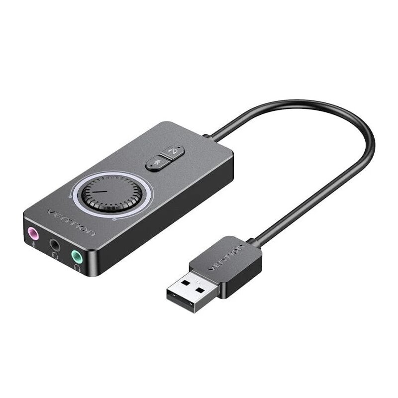 Zewnętrzna karta dźwiękowa Vention 1m USB 2.0
