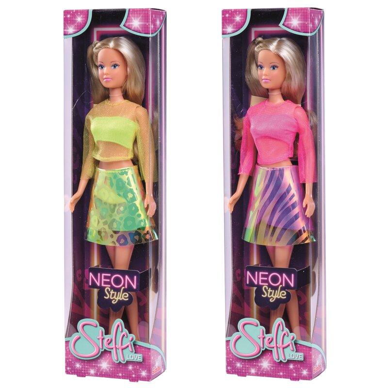 Lalka SIMBA Steffi Love Neonowy styl 105733665 (1 lalka)