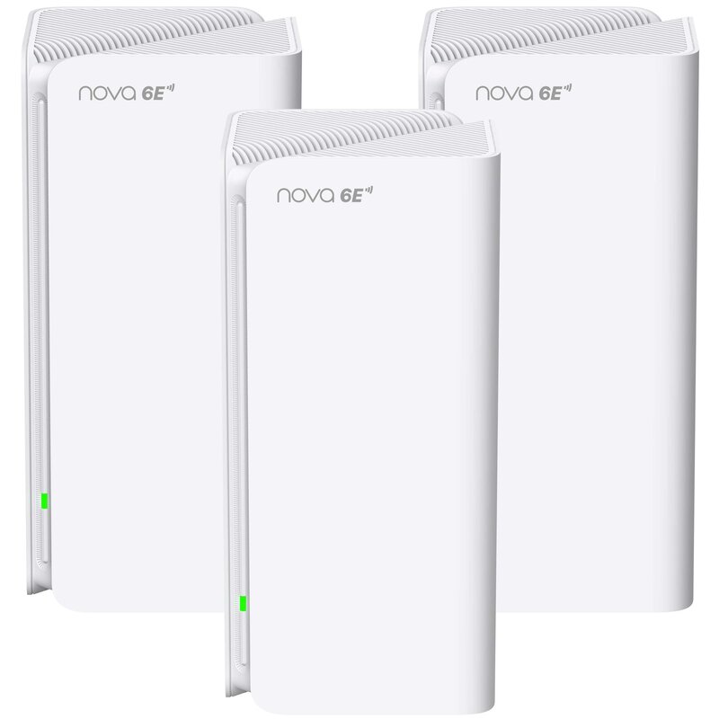 Router TENDA MX21 Pro 2.4 / 5 / 6 GHz (TriBand), Wi-Fi Mesh (3 szt.)