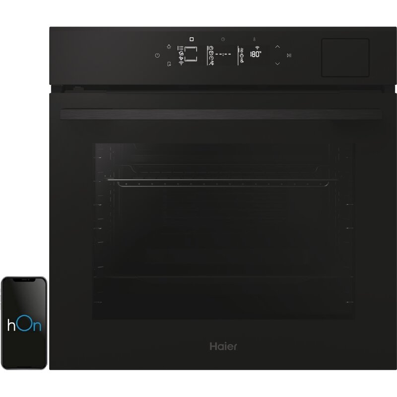 Piekarnik HAIER H6 ID46G3SHTB ID Series 4 Elektryczny parowy Steam Plus Czarny A++