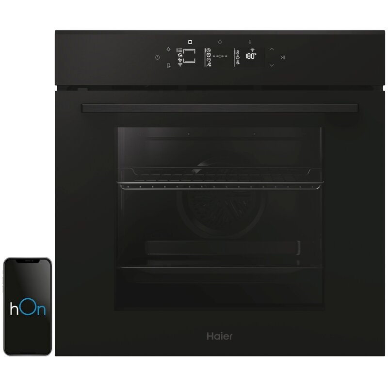 Haier ID Series 2 H6 ID25G3YTB Termoobieg Zdalne sterowanie Czarny