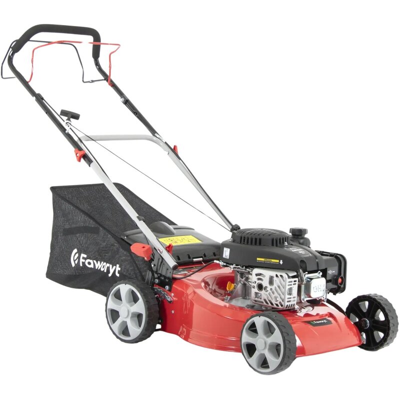 Kosiarka spalinowa FAWORYT SH46N139L z napędem, 46 cm, rozrusznik, 139 cm3, 2.4 kW, kosz 60L, silnik Loncin