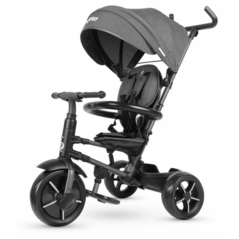 Trójkołowiec QPLAY Rito Star Czarny