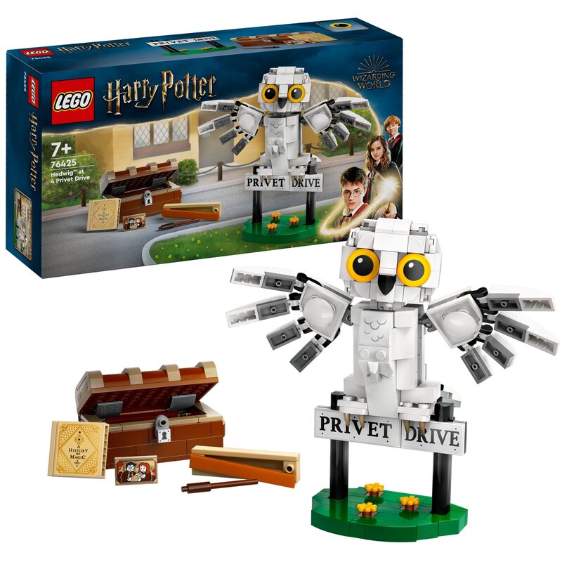 LEGO Harry Potter 76425 Hedwiga™ z wizytą na ul. Privet Drive 4 - odbiór za 0 zł we wszystkich salonach x-kom i Neonet