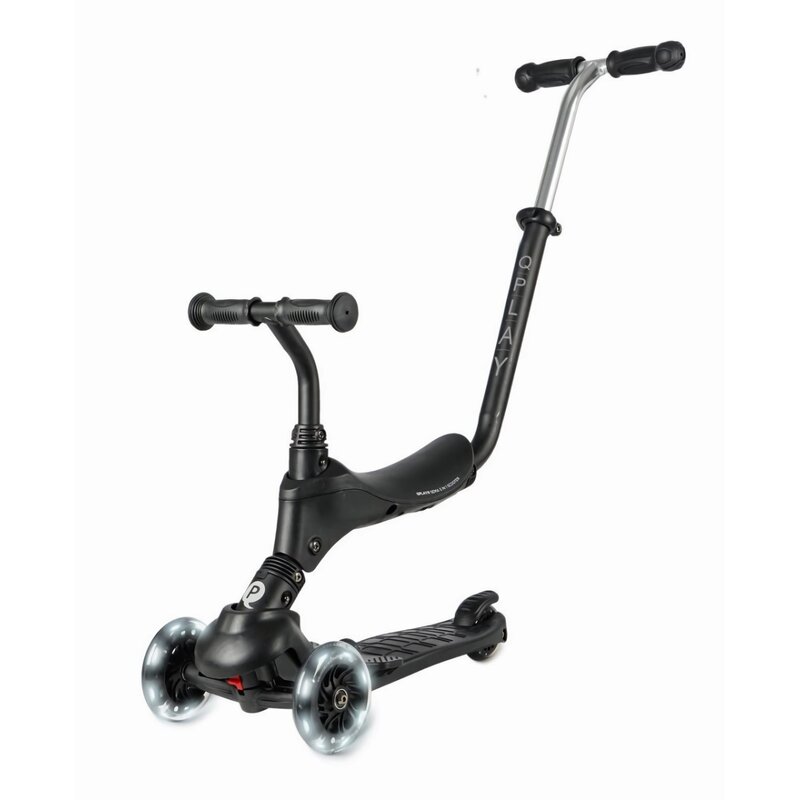 Hulajnoga dla dzieci QPLAY Sema Pro 3w1 Czarny