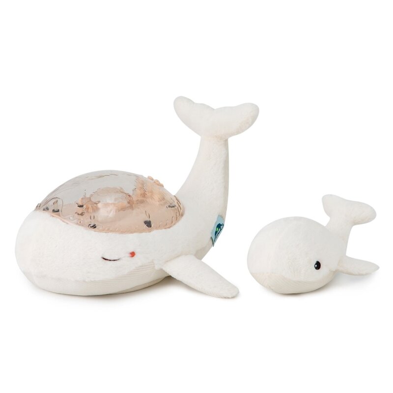 Projektor CLOUD B + grzechotka Wieloryb CLTT-7900-WD