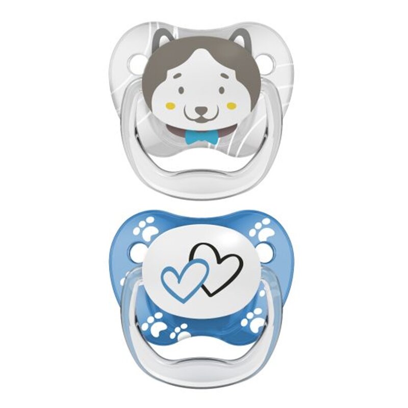 Smoczek DR BROWN'S Prevent Motyl PV22015 6-18 m Niebieski (2 sztuki)