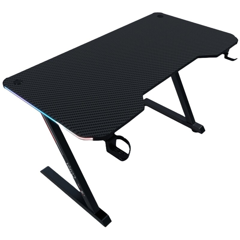 Biurko gamingowe COBRA CRF4576RGB Czarny