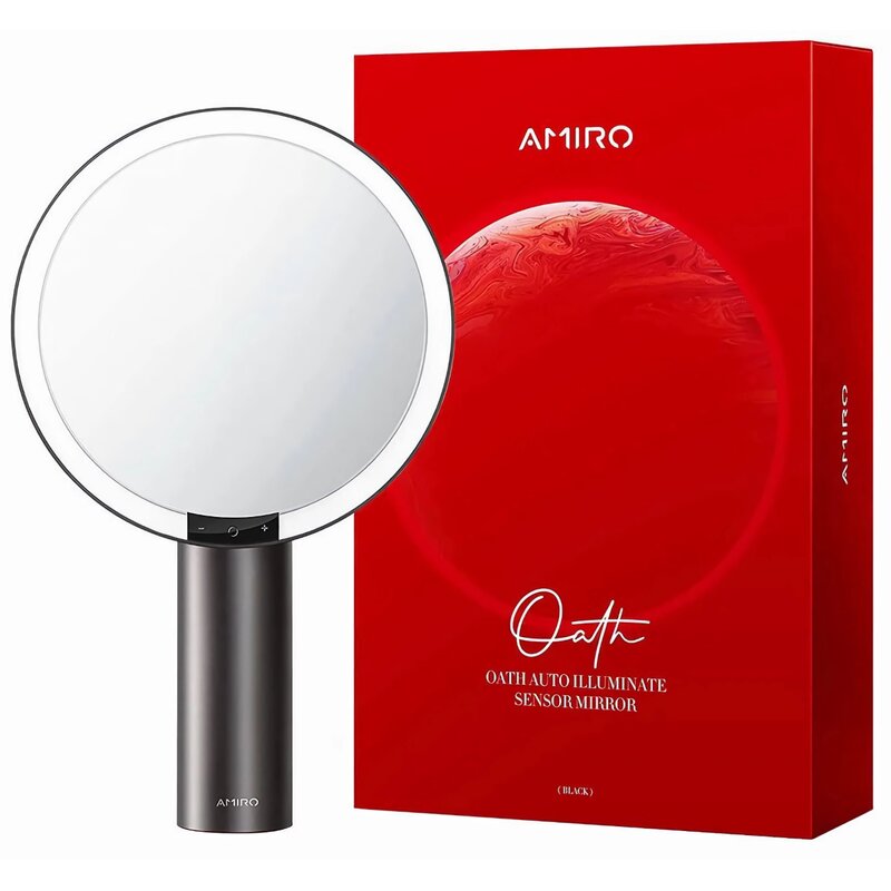 Lusterko kosmetyczne AMIRO Oath AML009M Czarny