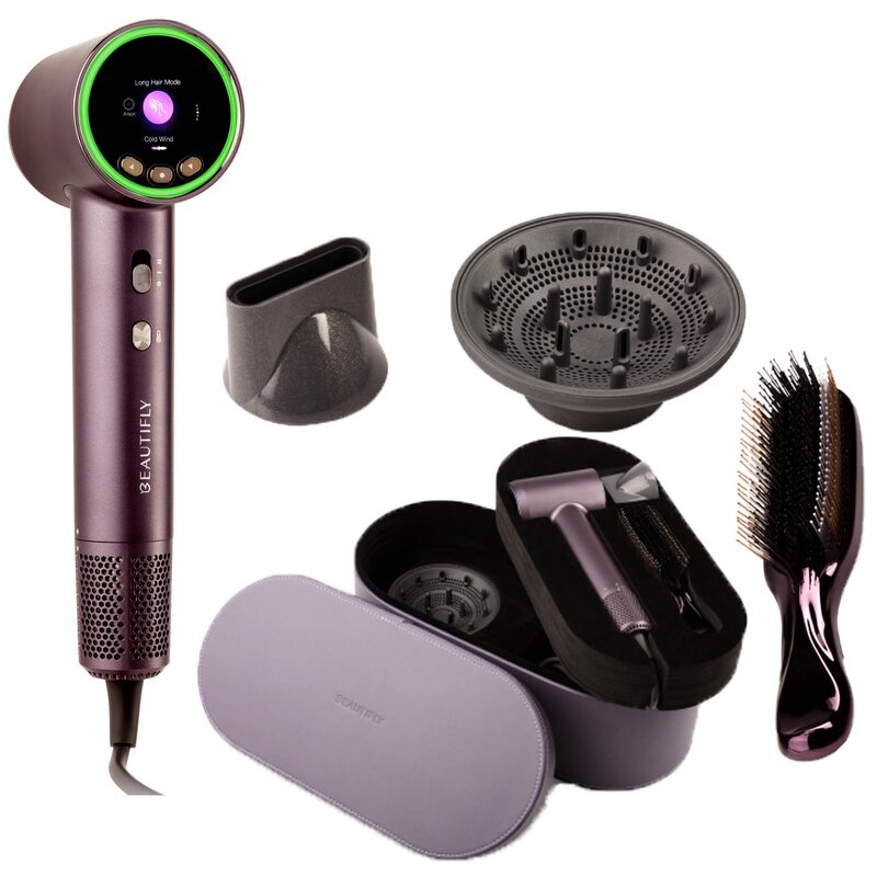 Suszarka BEAUTIFLY Hair Touch Flow Sense Fioletowy 1600W