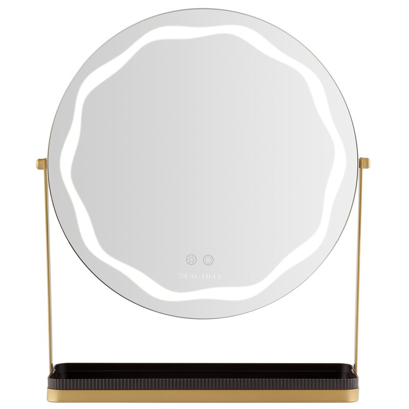 Lusterko kosmetyczne BEAUTIFLY Round LED Vanity Podświetlane z regulacją