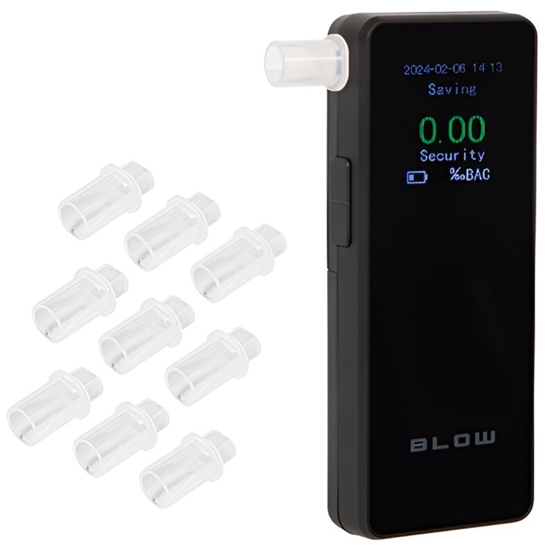 BLOW ALKOMAT-TESTER TRZEŹWOŚCI BLOW 9900 BLACK