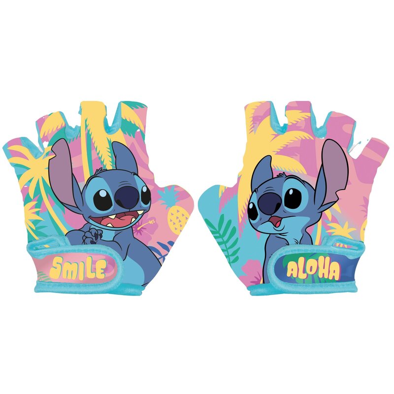 Rękawiczki rowerowe DISNEY Stitch (rozmiar S)