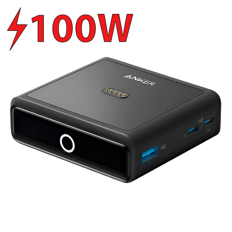 Anker Prime 100W USB-A 2x USB-C Czarny
