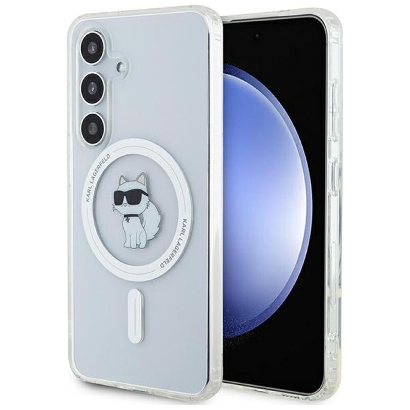 Karl Lagerfeld IML Choupette MagSafe do Samsung Galaxy S24 Przezroczysty