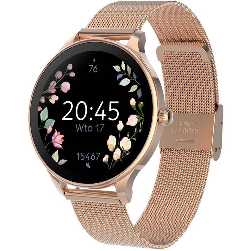 Smartwatch FOREVER Velora SB-306 Różowe-złoto