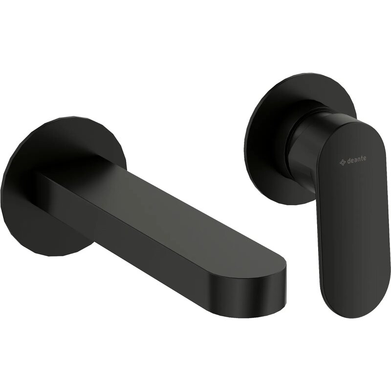 Bateria umywalkowa podtynkowa DEANTE Alpinia BGA N55L Nero