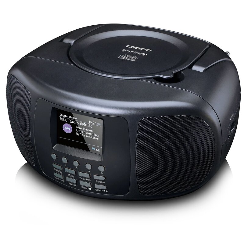 Lenco SCD-6000BK Bluetooth Czarny