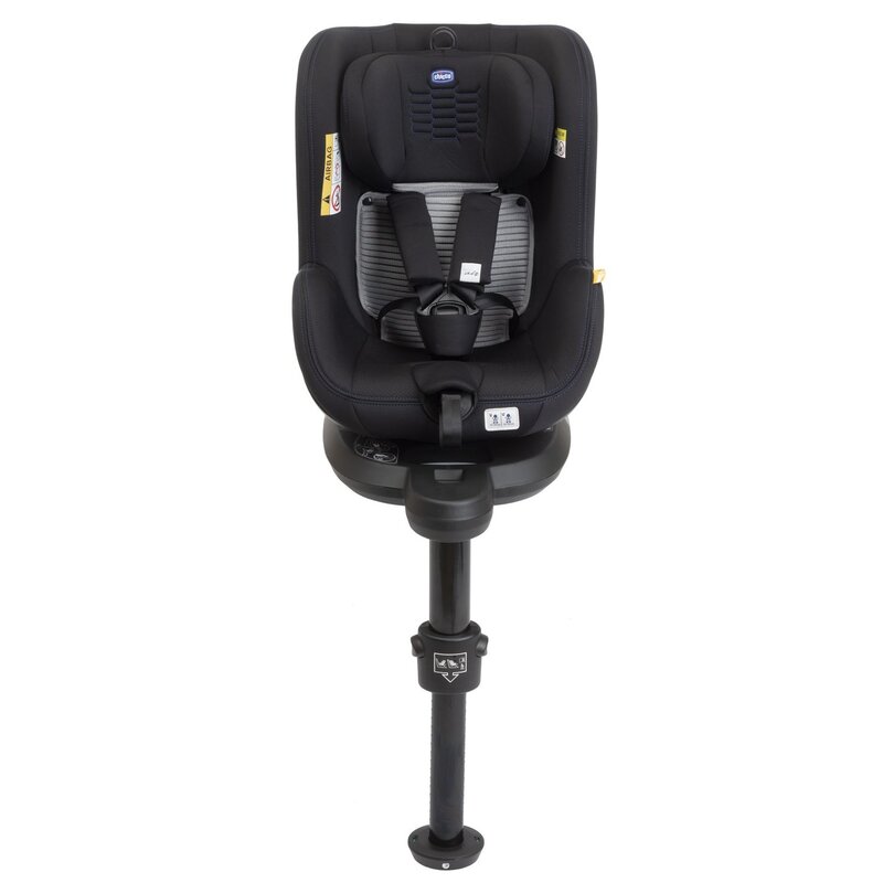 Fotelik samochodowy CHICCO Seat2Fit I-Size Air 45-105 cm (0-18 kg) Czarny