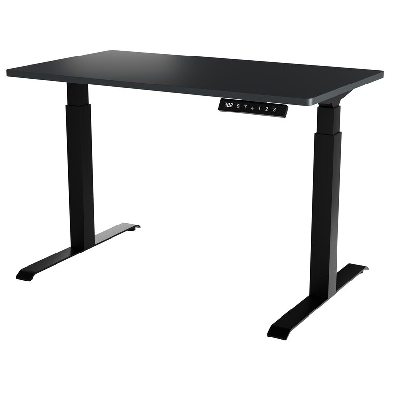 Biurko CAMA MEBLE Moon 104022 Czarny-antracyt