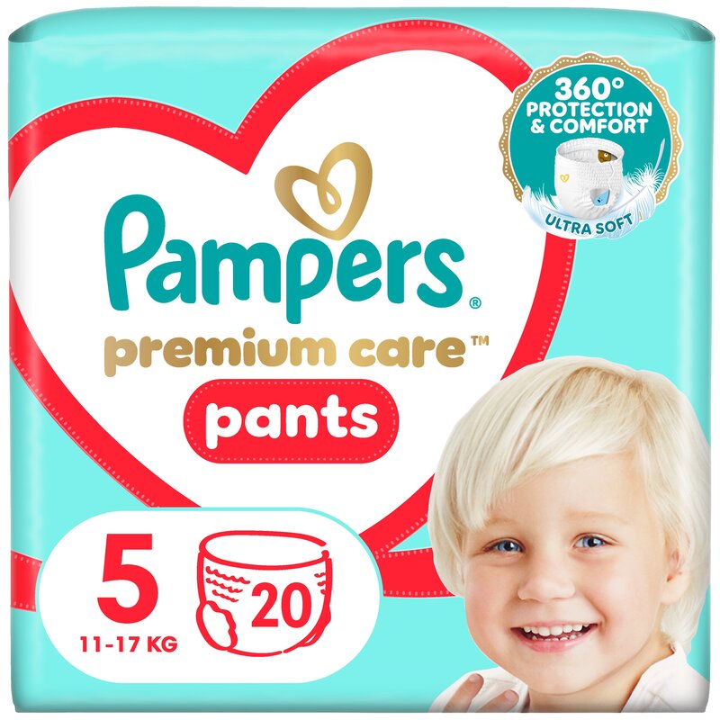 Pieluchomajtki PAMPERS Premium Care 5 (20 szt.)