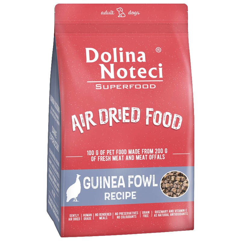 Karma dla psa suszona DOLINA NOTECI Superfood z perliczki 5kg