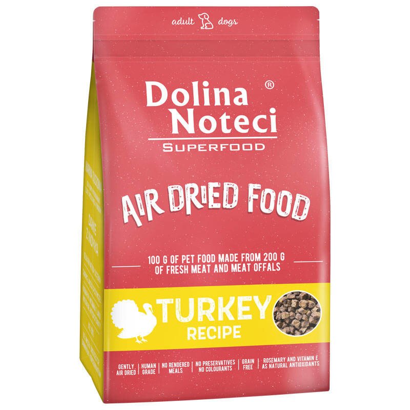 Karma dla psa suszona DOLINA NOTECI Superfood z Indyka 5 kg