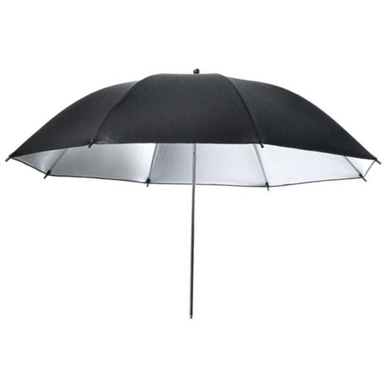 Parasolka fotograficzna rozpraszająca MASSA 84 cm, srebrna