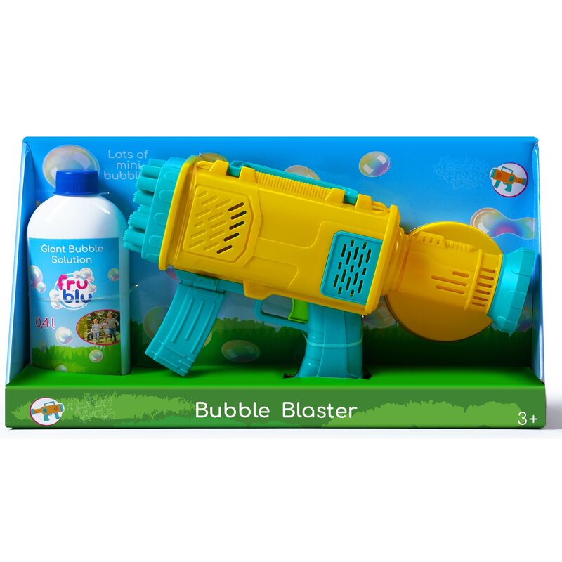 Zabawka FRU BLU Mega Blaster do baniek + Płyn DKF0455