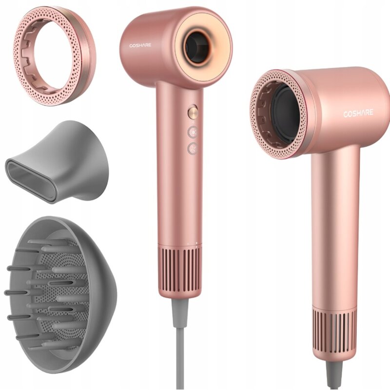 Suszarka COSHARE SuperFlow1 Pro Różowy 1600W