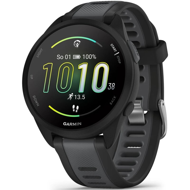 Smartwatch GARMIN Forerunner 165 AMOLED Czarny 010-02863-20