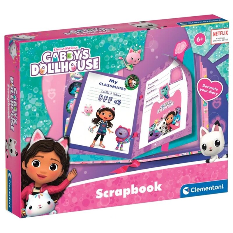 Zestaw kreatywny CLEMENTONI Koci Domek Gabi Sekretny pamiętnik Gabi 50883