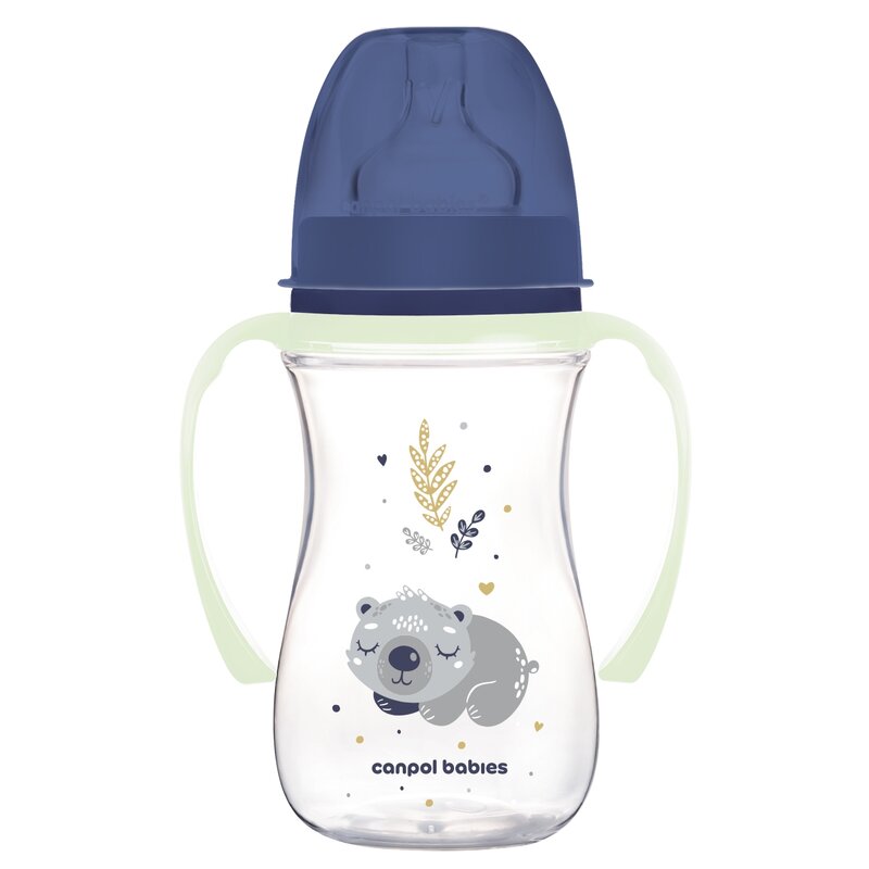 Butelka CANPOL BABIES EasyStart Sleepy Koala 240 ml Niebieski