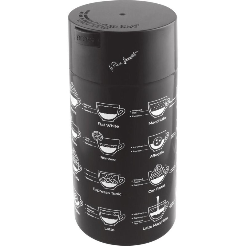 Pojemnik plastikowy LAMART Kaffe LT7080 1.35 L Czarny