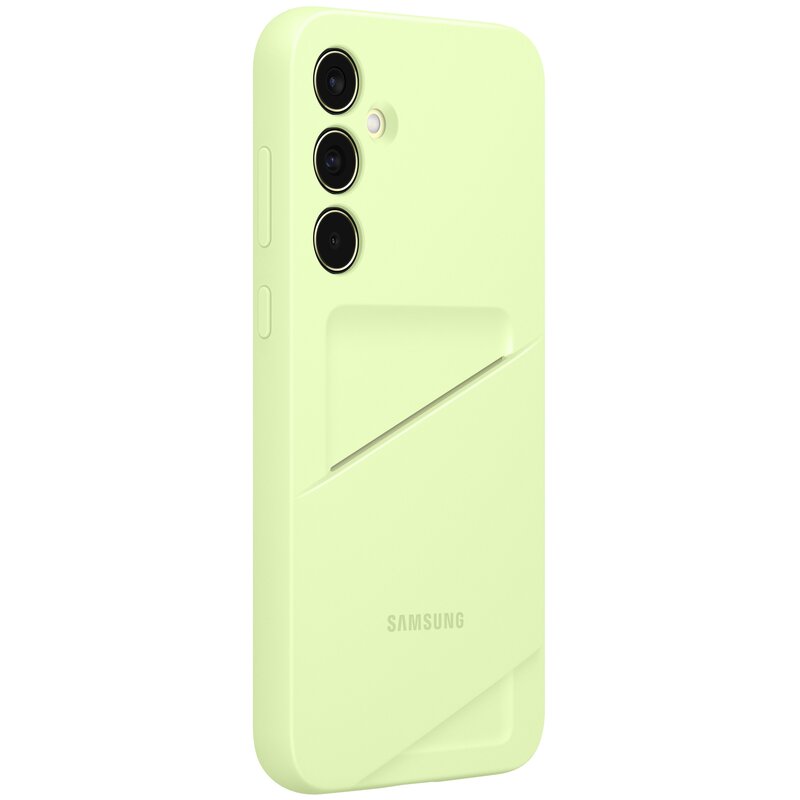 Samsung Card Slot Case do Galaxy A35 limonkowe