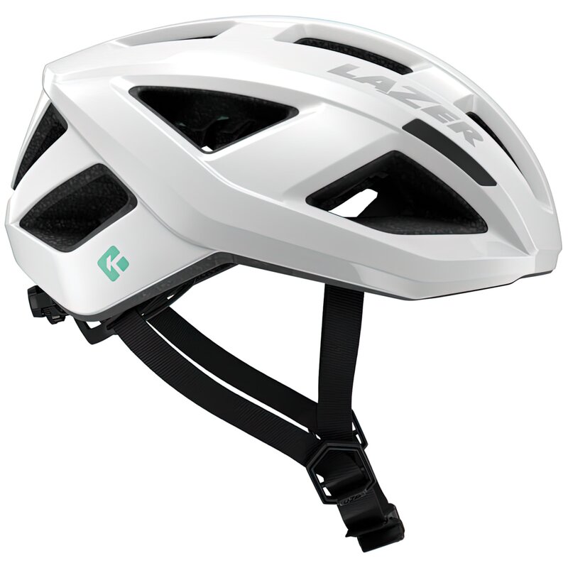 Kask rowerowy LAZER Tonic Kineticore Biały Szosowy z możliwością zamontowania lampki (rozmiar M)