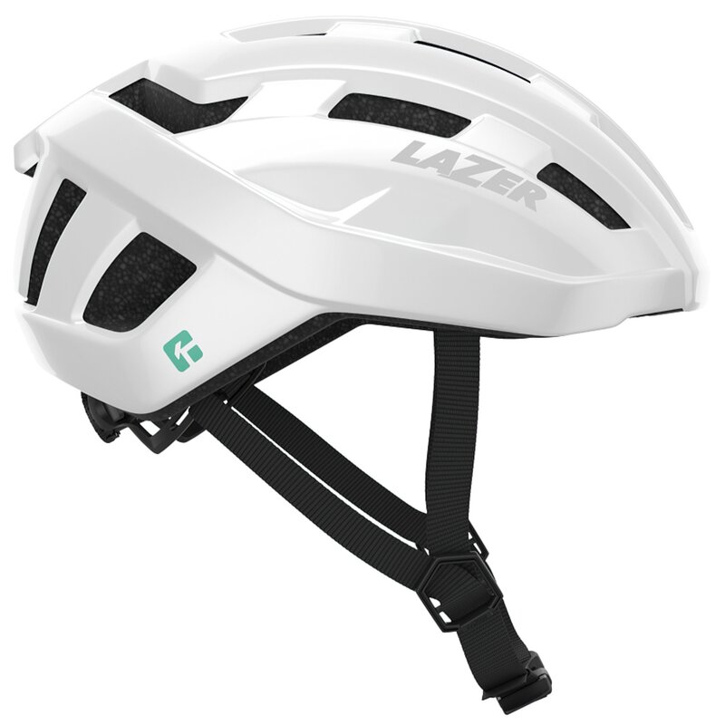 Kask rowerowy LAZER Tempo KinetiCore Biały Szosowy z możliwością zamontowania lampki (rozmiar uniwersalny)