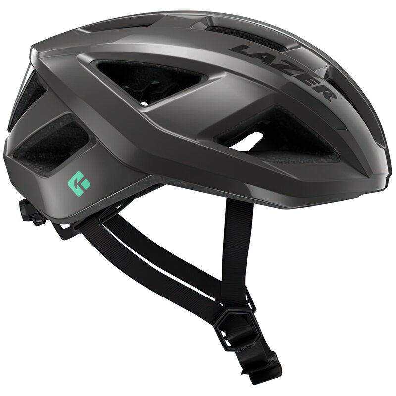 Kask rowerowy LAZER Tonic Kineticore Ciemnoszary Szosowy z możliwością zamontowania lampki (rozmiar S)