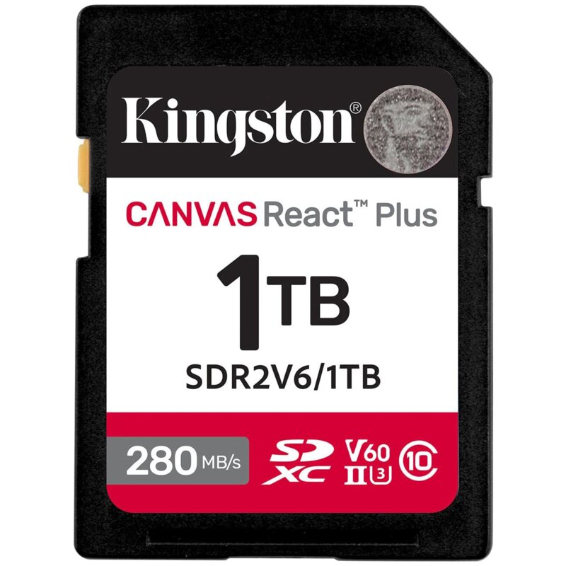 Kingston Canvas React Plus SDXC 1TB