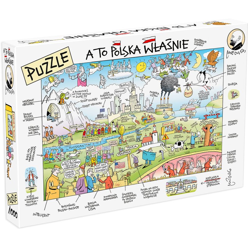 Puzzle MDR A to Polska właśnie MDR227643 (1000 elementów)