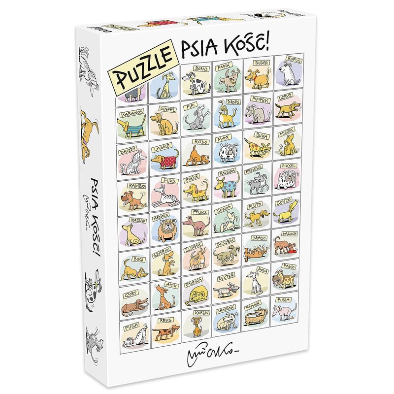 Puzzle MDR Psia kość! MDR227735 (1000 elementów)