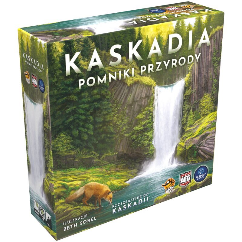 Dodatek do gry LUCKY DUCK GAMES Kaskadia Pomniki przyrody