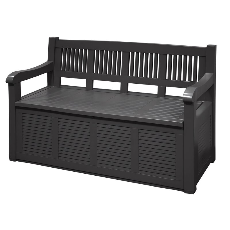 Ławka ogrodowa PROGARDEN 280L Antracytowy