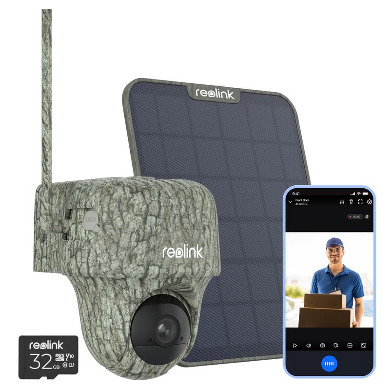 Kamera REOLINK Go Series G450 + Solar Panel 2 Zewnętrzna, 4G LTE