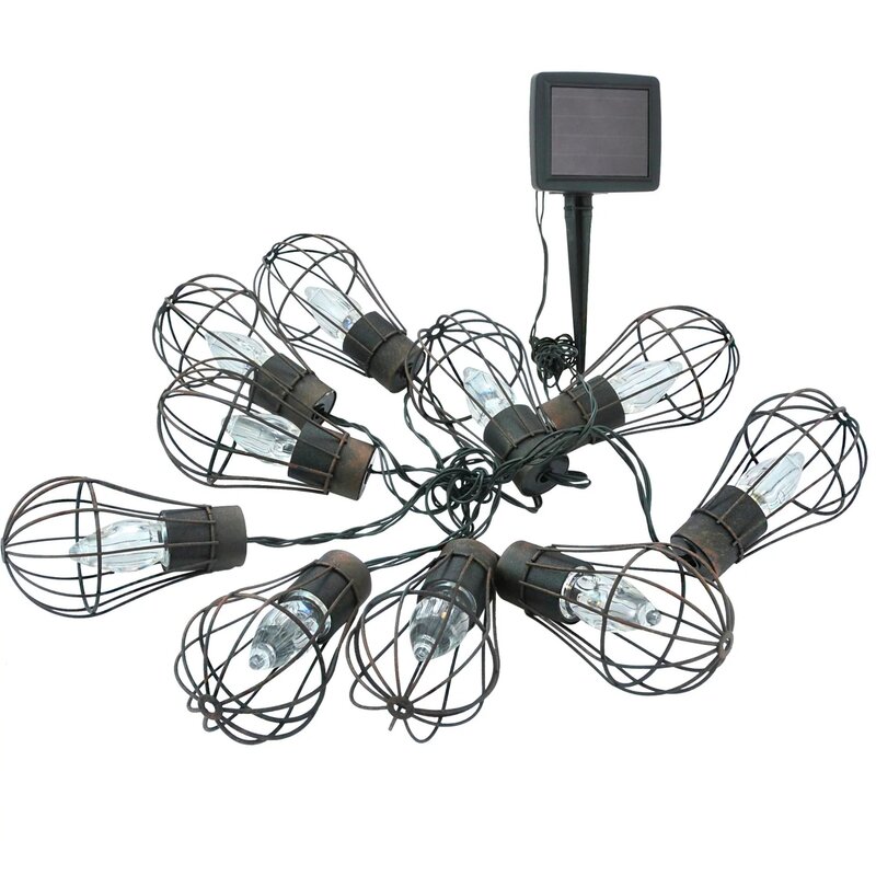 Girlanda solarna POLUX Lofcik 311542